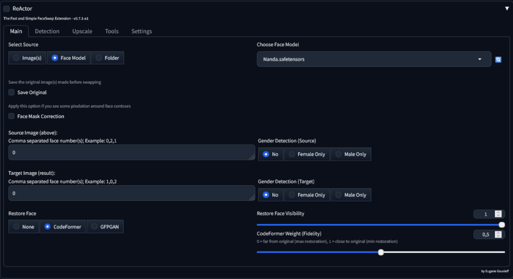 Correção de Exibição do Reactor no Forge